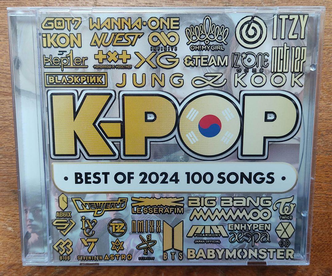 K-POP BEST OF 2024 100 韓国 CD - メルカリ