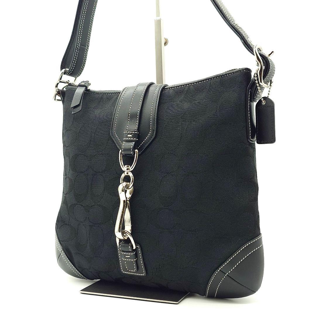 【美品】COACH コーチ 8K04 シグネチャー 2way ショルダーバッグ