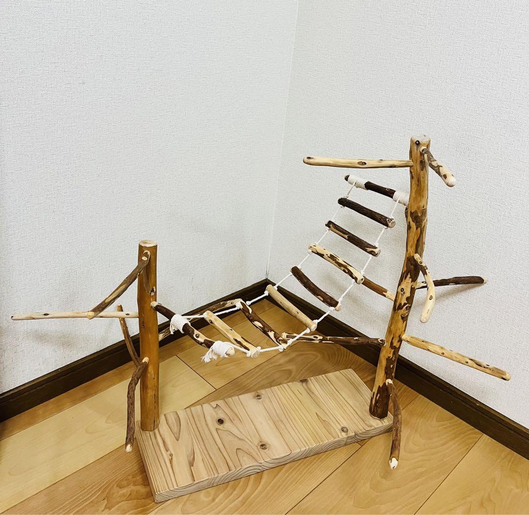 【小鳥〜中型鳥さん用】Driftwood♬バードアスレチック
