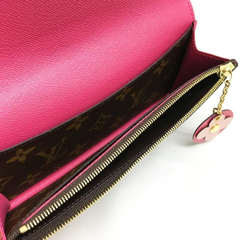 新品 ルイヴィトン M68313 ポルトフォイユ エミリー 長財布 モノグラム