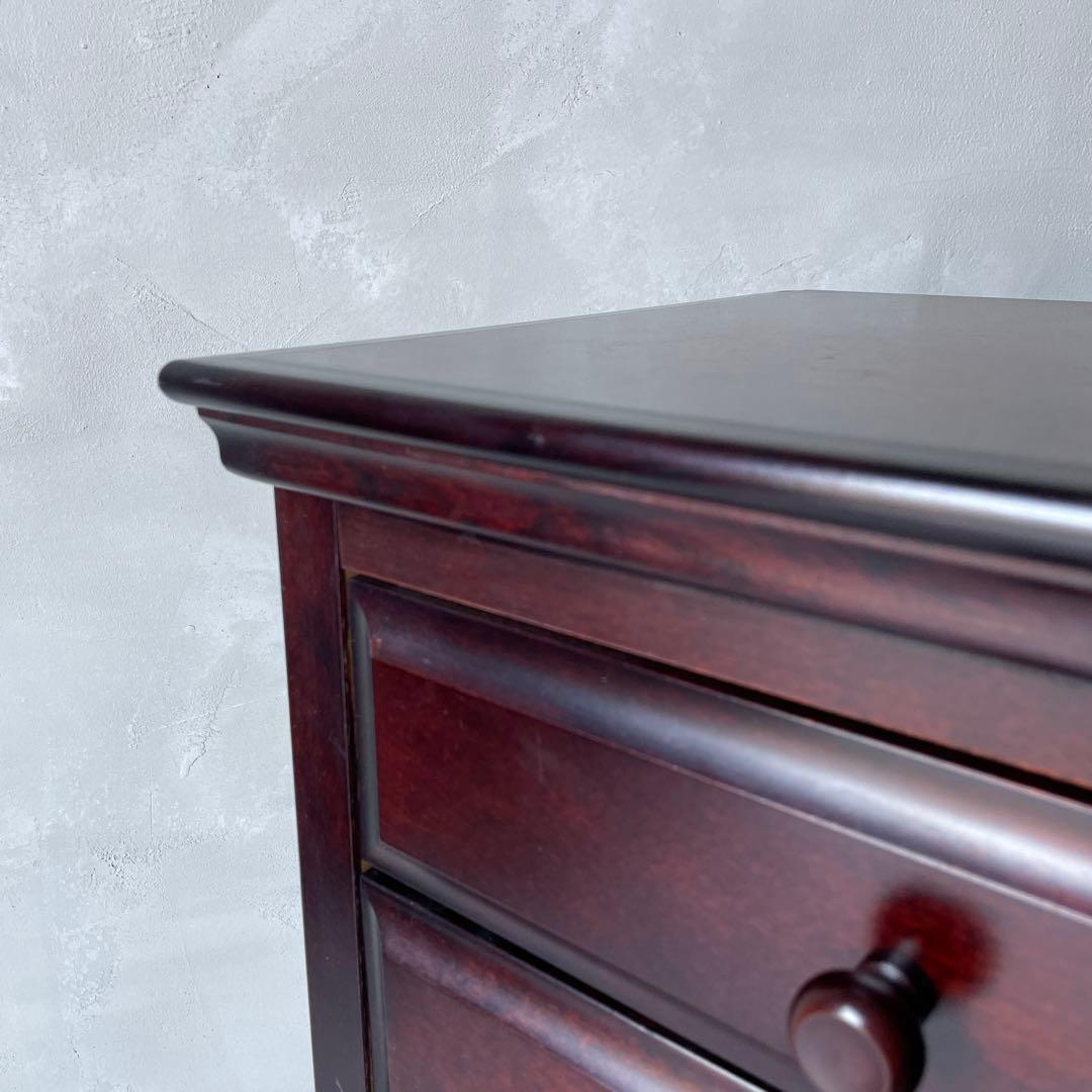 桜材 葉隠 民芸家具 木製 6段抽斗 小箪笥 ナイトテーブル サイドボード 桜材 葉隠 民芸家具 木製 6段抽斗 小箪笥 ナイトテーブル サイドボード