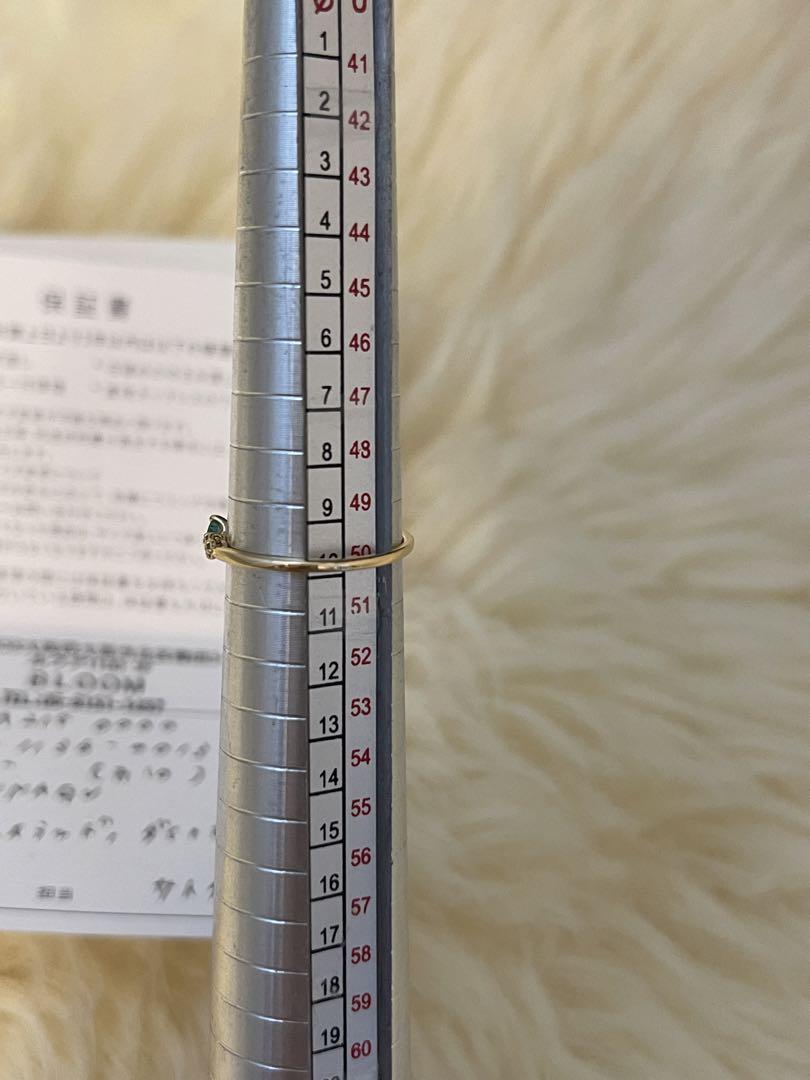 エメラルド ダイヤモンドリング