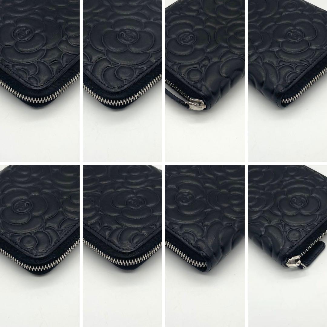 極美品】CHANEL シャネル カメリア ココマーク 長財布