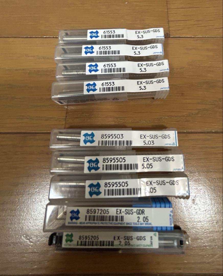 ★新品未使用★ OSG ハイスドリル 9本セット