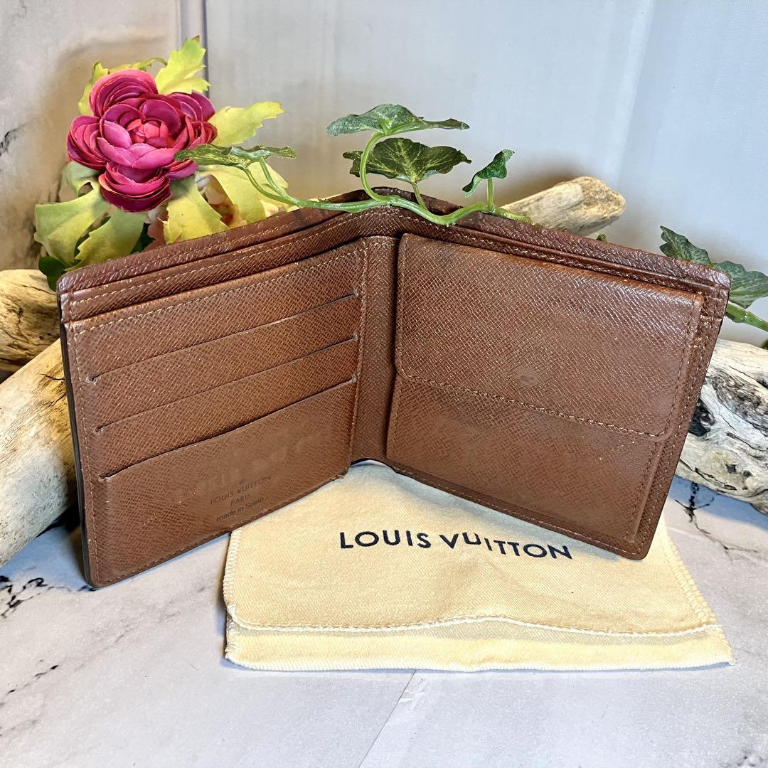 LOUIS VUITTON ルイヴィトン 二つ折り財布 ポルトフォイユ マルコ