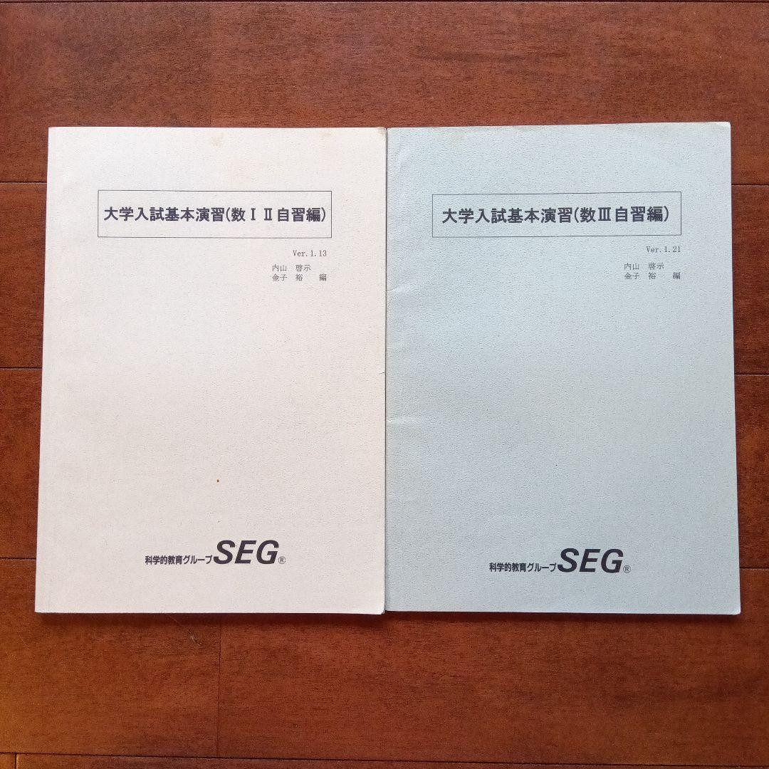 非売品】SEG 大学入試基本演習（数Ⅰ・Ⅱ・Ⅲ自習編） - メルカリ