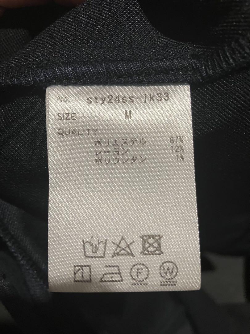 ノーカラージャケット ネイビー 紺 JENNE 着用1回のみ