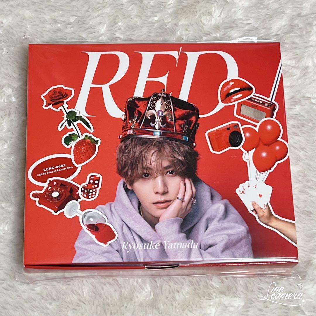 山田涼介 ファミクラストア オンライン限定Deep RED盤　新品未開封