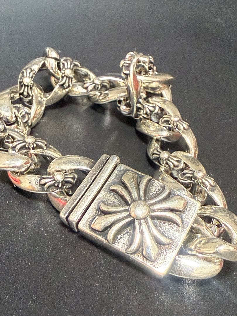 ブレスレット　シルバー　アクセサリー　925 刻印あり　メンズ　LF102