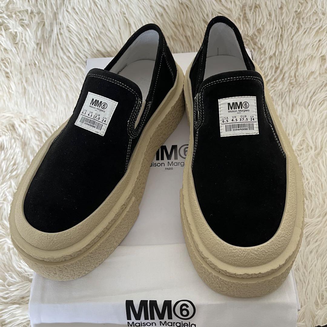 【MM6 Maison Margiela】スリッポン スニーカー セモリナ MM6 Maison Margiela】スリッポン スニーカー セモリナ (MM6