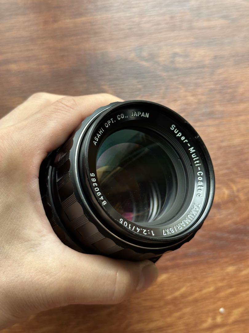 お気に入り Pentax Takumar 105mm f2.4 GFXマウントアダプター付き - メルカリ レンズ(単焦点)