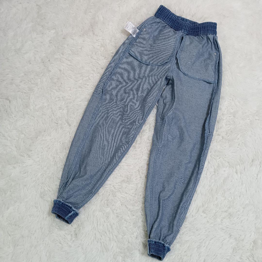 アディダス【adidas】アディカラー ジョガー デニム トラック パンツ XS