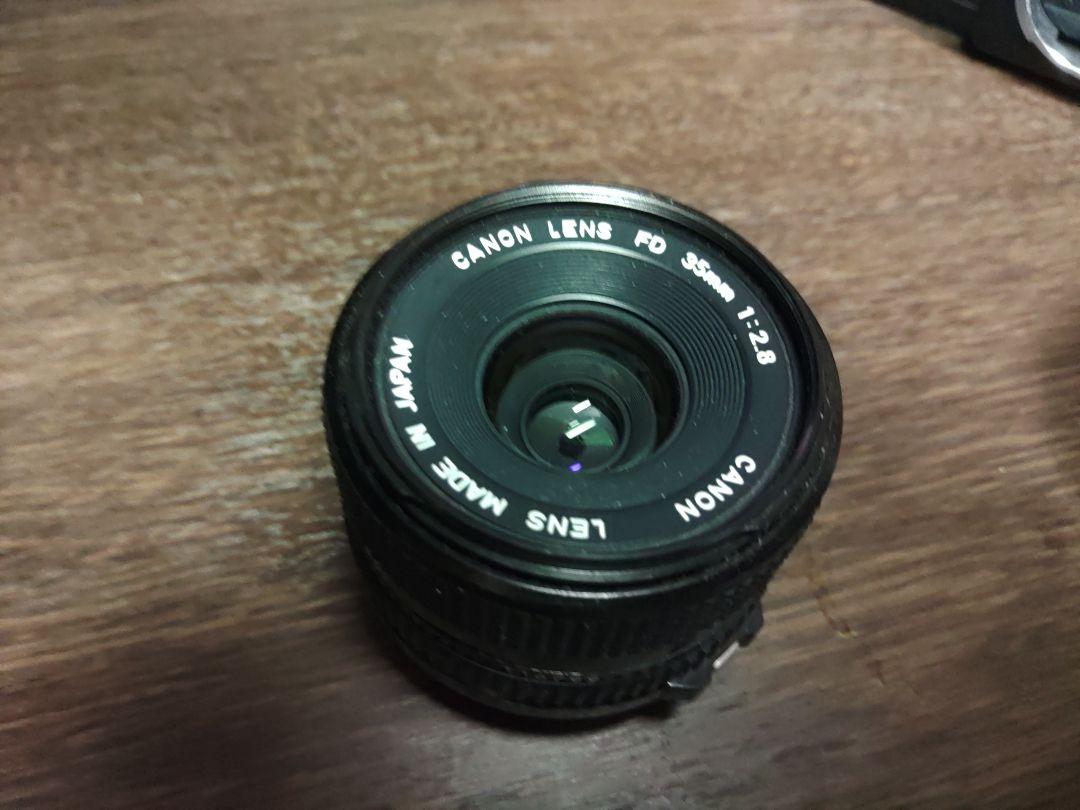 【中古】Canon F-1 フィルムカメラ　レンズ３本付属