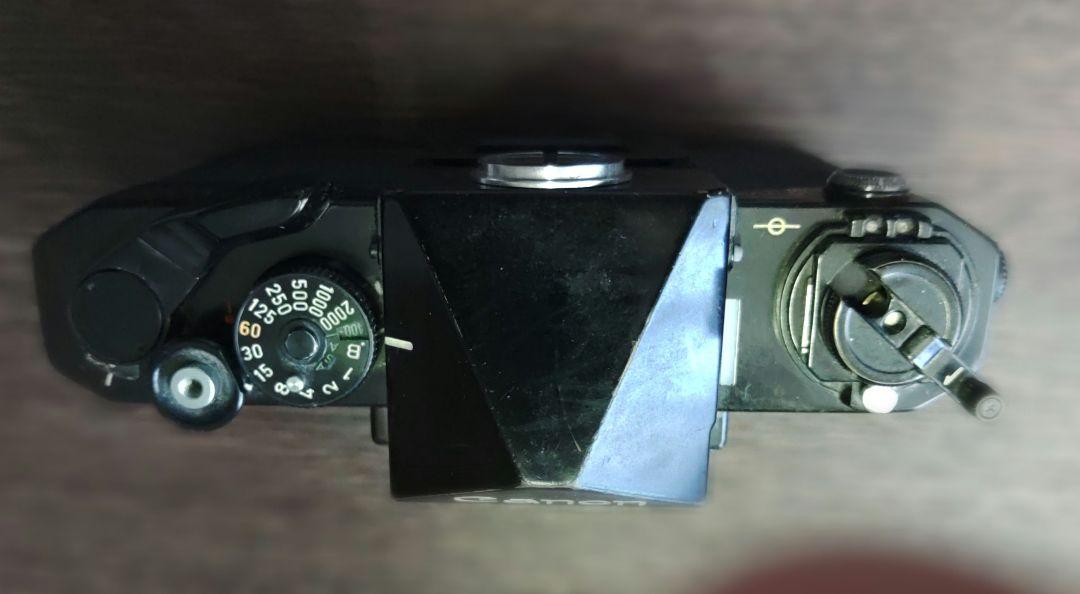 【中古】Canon F-1 フィルムカメラ　レンズ３本付属