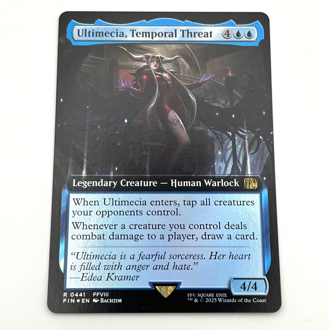 時に抗う者、アルティミシア FOIL 英語 拡張アート MTG - メルカリ