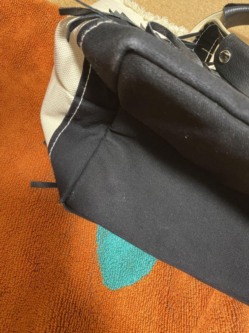 AYAKO SideFringeToteBag（M）BLACK