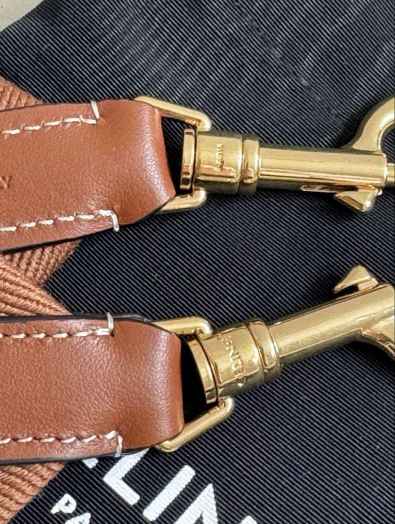 セリーヌ　ジャカードロングストラップ ウール　　バッグ用　CELINE 新品