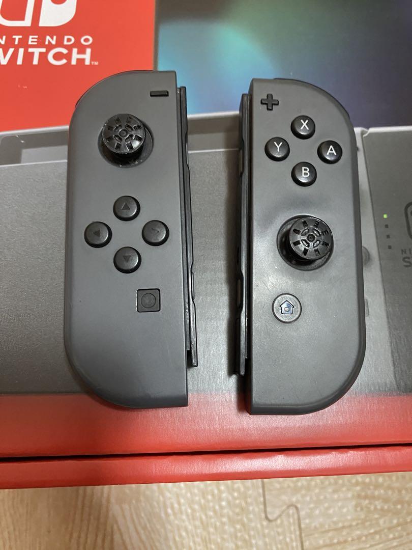 Nintendo Switch 本体 グレー おまけ付き - メルカリ