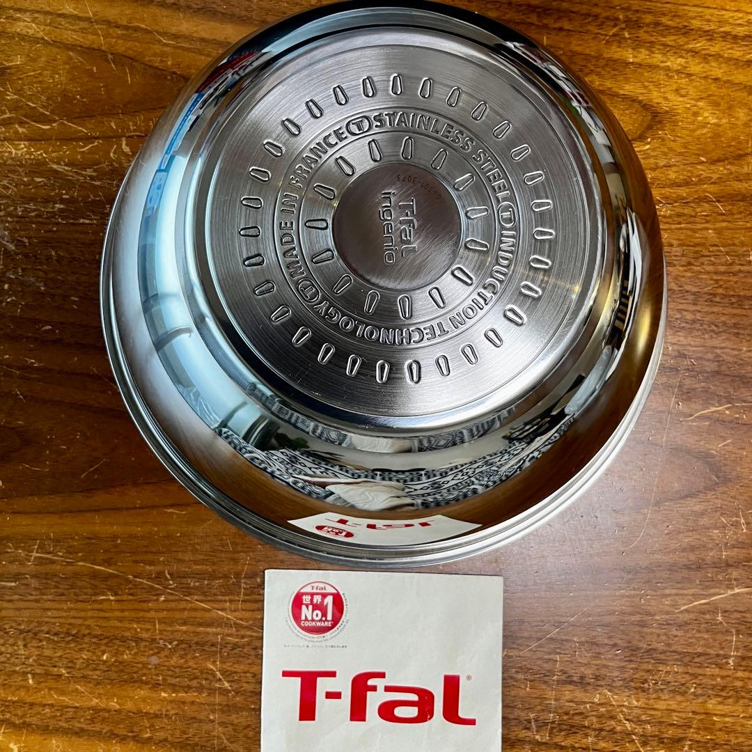 ティファール　最高級ステンレス　アンリミテッドIH フライパン　ウォックパン