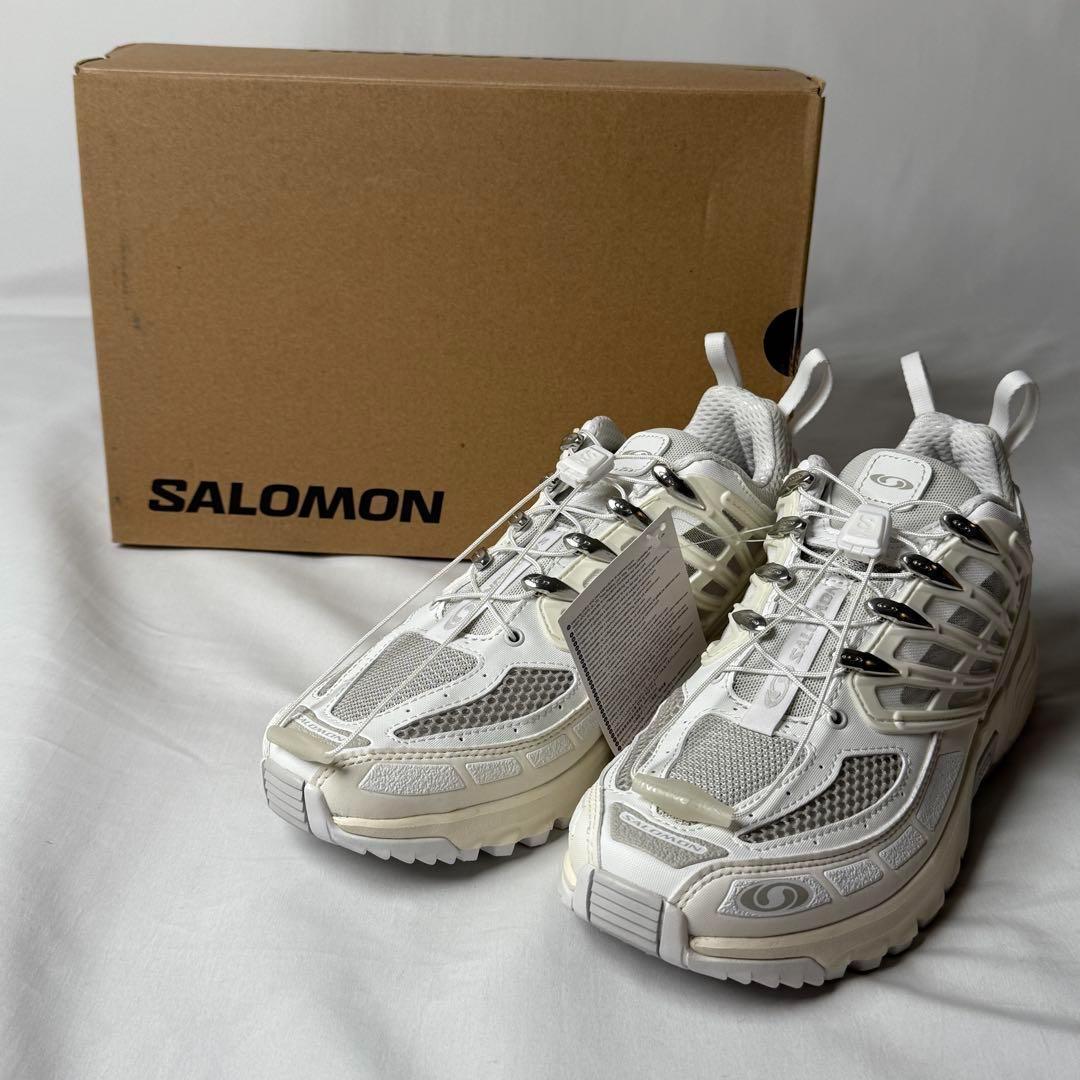 定価3.3万】SALOMON ACS PRO 24.5cm ホワイト - メルカリ