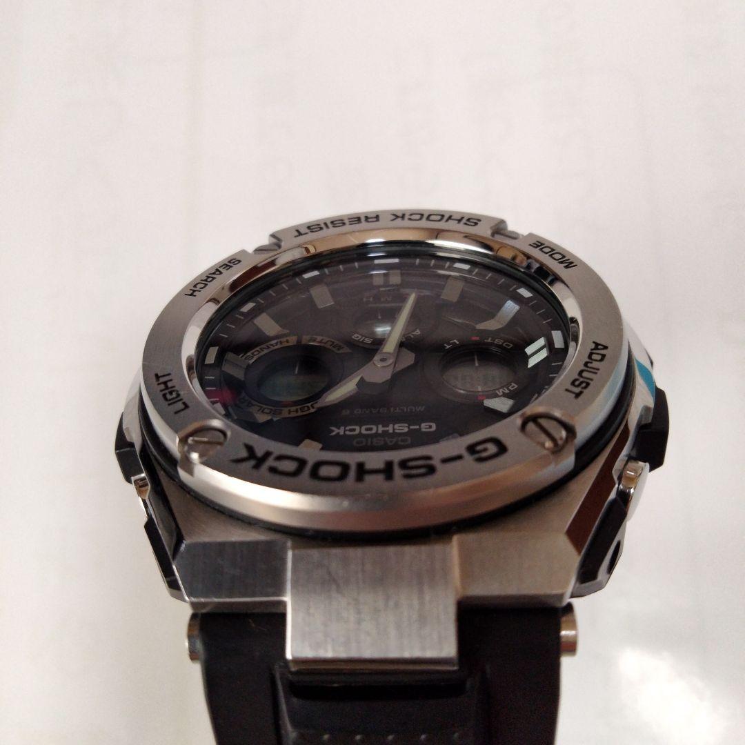 【美品】CASIO G-SHOCK GST-W110電波ソーラー　タフソーラー
