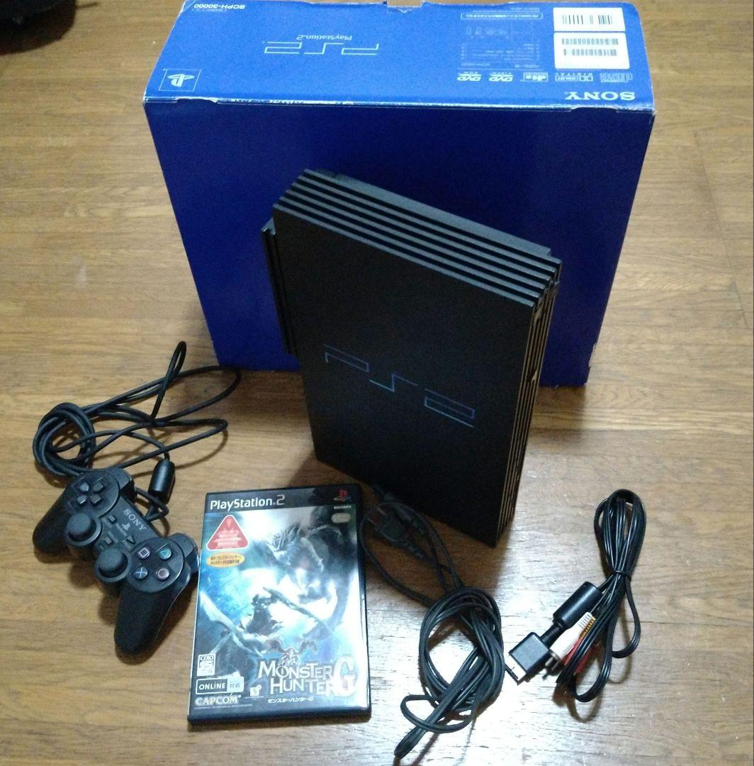 PlayStation 2 本体 SCPH-30000 モンスターハンターG