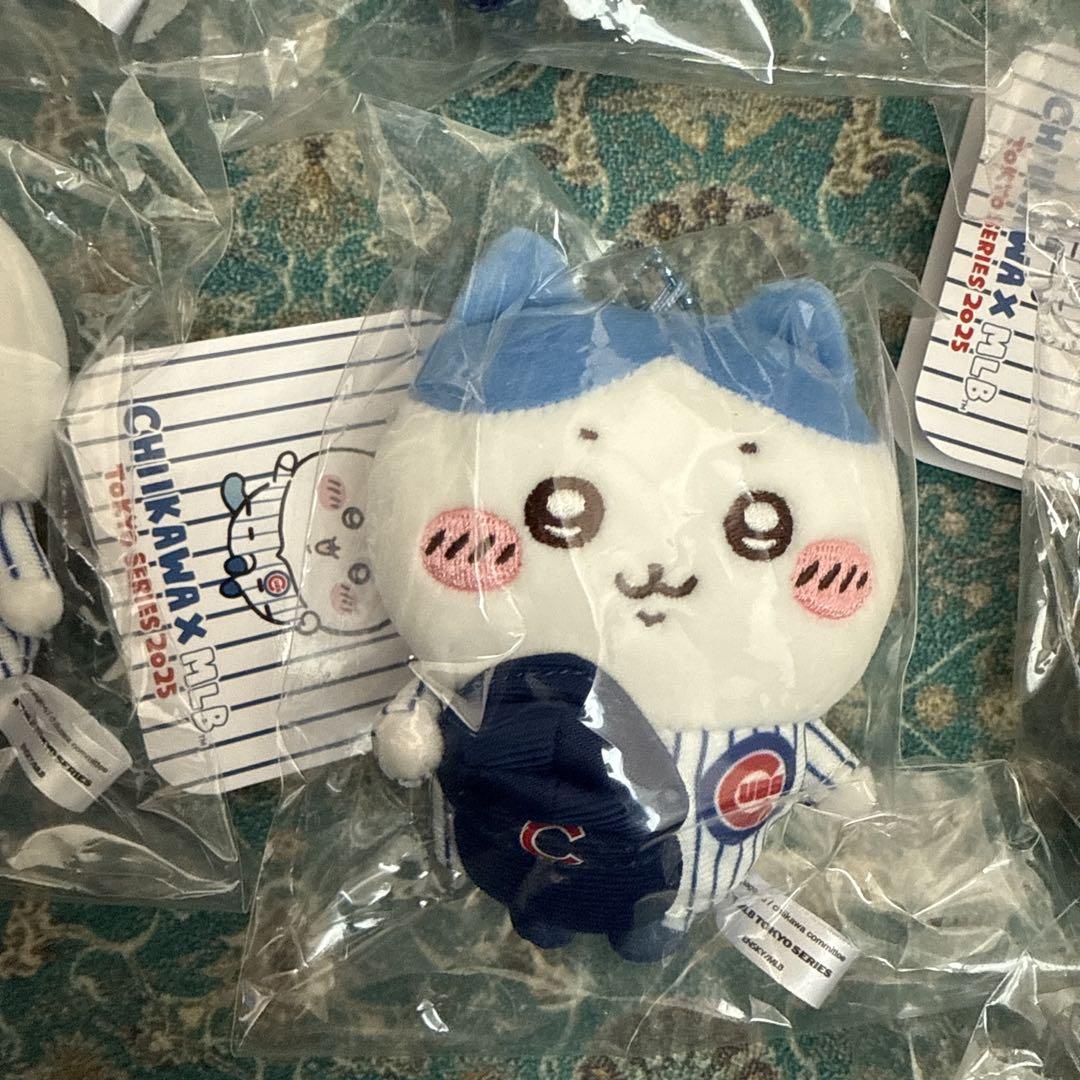Chikikawa x MLB Dodgers cubs ぬいぐるみ 6個セット