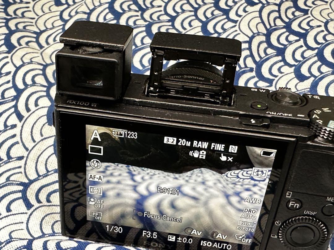 SONY Cyber-shot RX100 VI M6 英語(ENG)対応