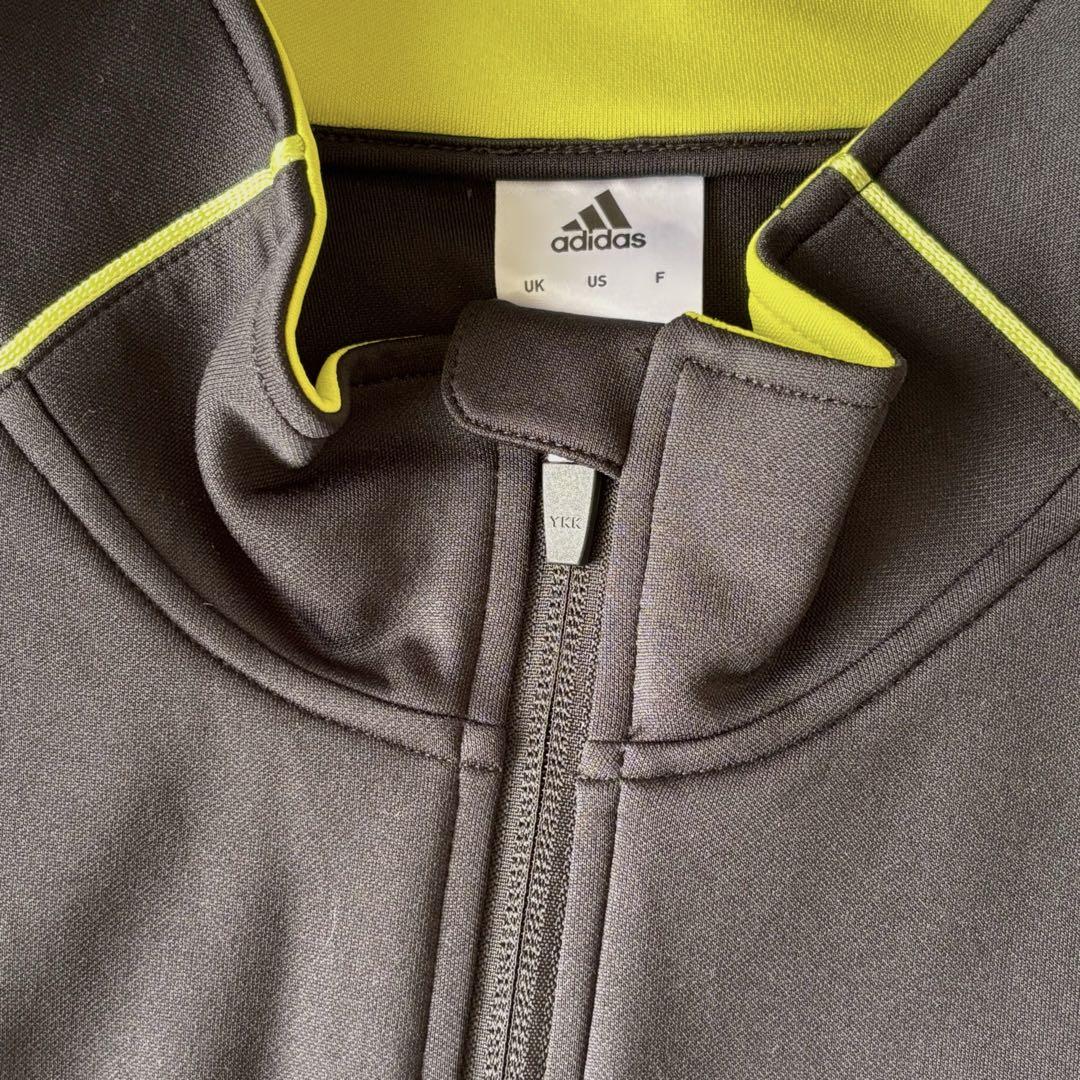 サ*ズ様 adidas ジャージ ジャケット L 黒/黄 80年代 サ*ズ様 adidas ジャージ ジャケット L 黒/黄 80年代 - メルカリ