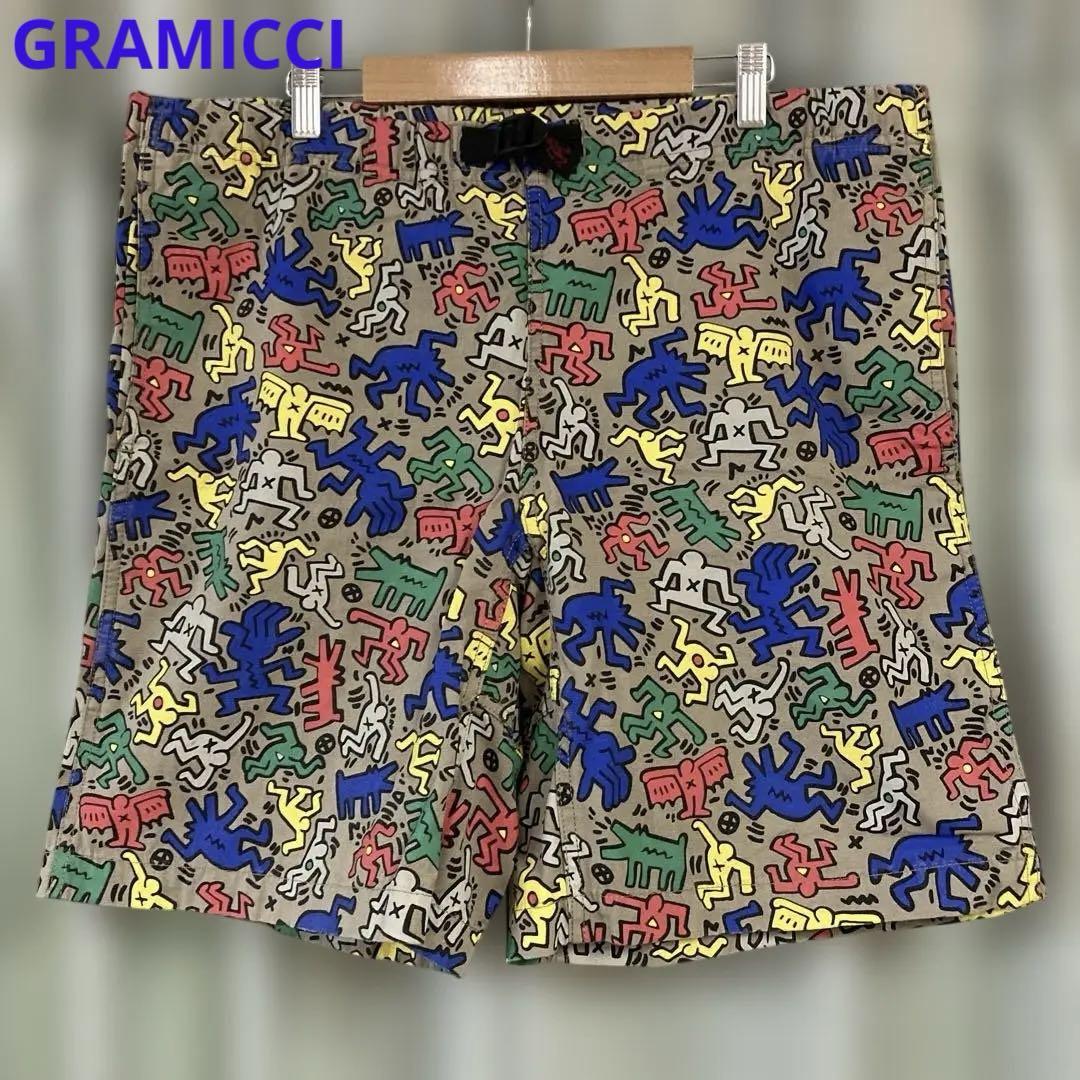 美品✩GRAMICCI × Keith Haring ショートパンツ GRAMICCI グラミチ キースヘリング ショートパンツ110 - メルカリ