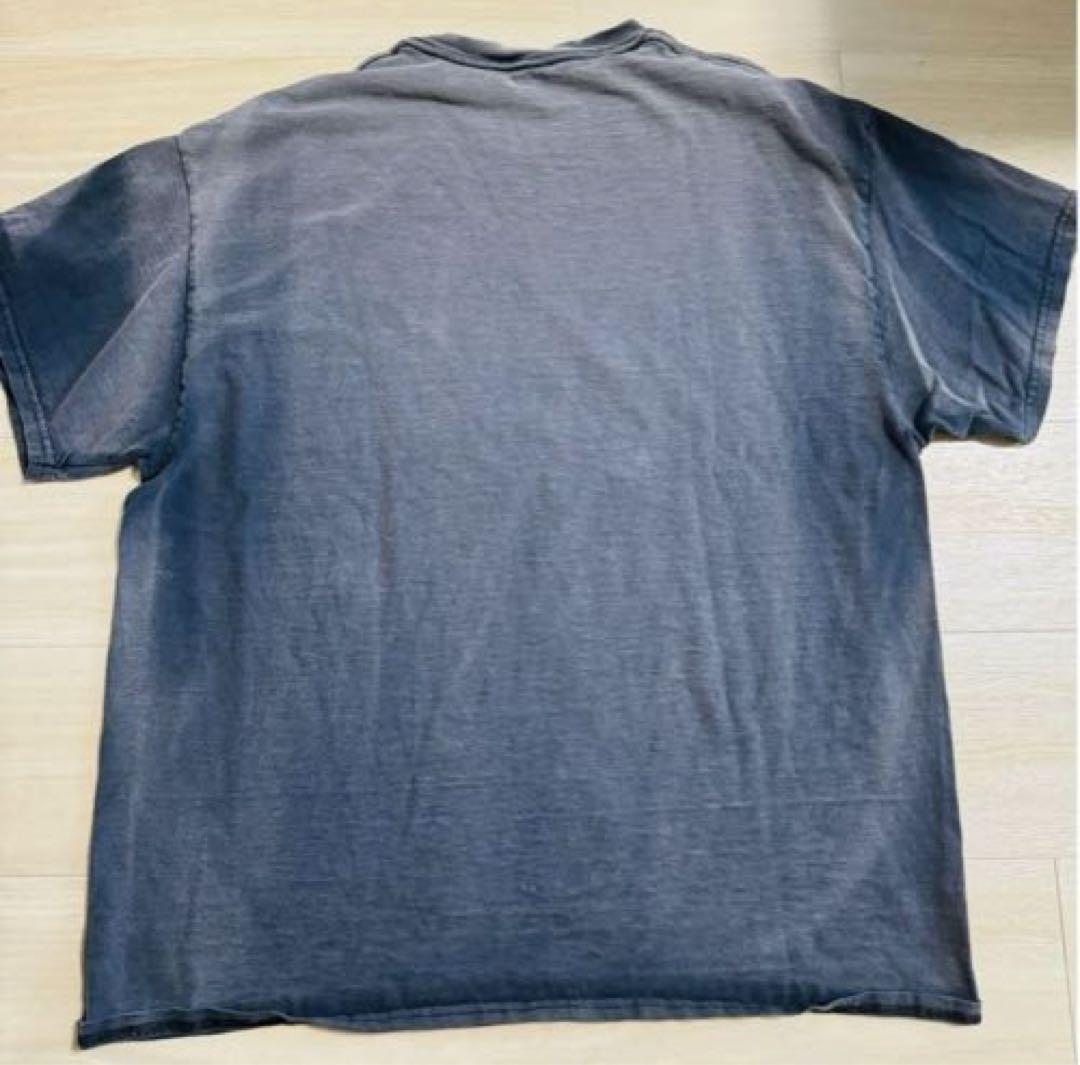 古着 スペシャル 極上 フェード Tシャツ スミクロ ヴィンテージ ポケT 画像4