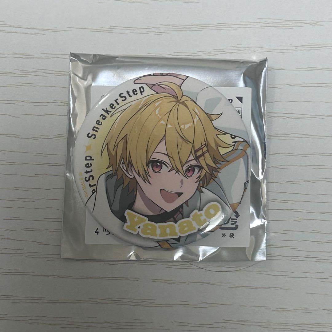 やなとくん すにすて 缶バッジ サイン入り SneakerStep すにすて やなとくん缶バッジ(等身) 1個 - メルカリ