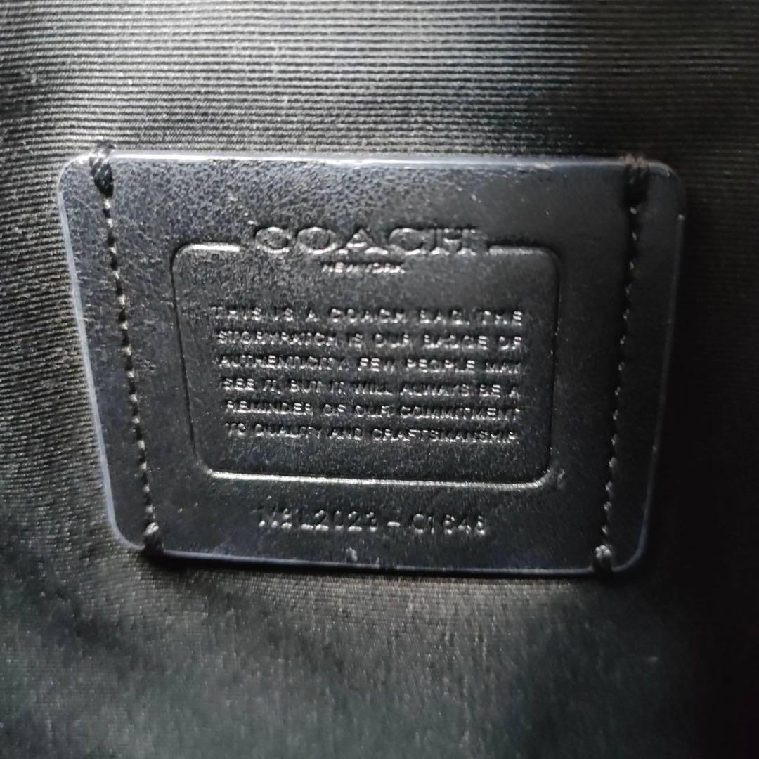 55 COACH コーチ　レザー　ショルダーバッグ