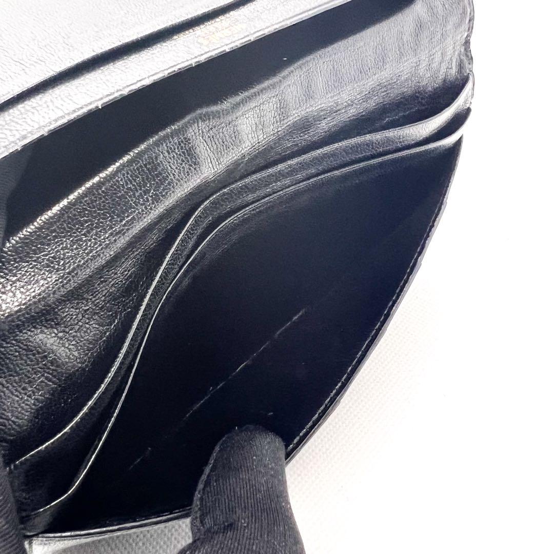 エルメス 最高級 フレミング ポロサス ワニ革 レザー 長財布 二