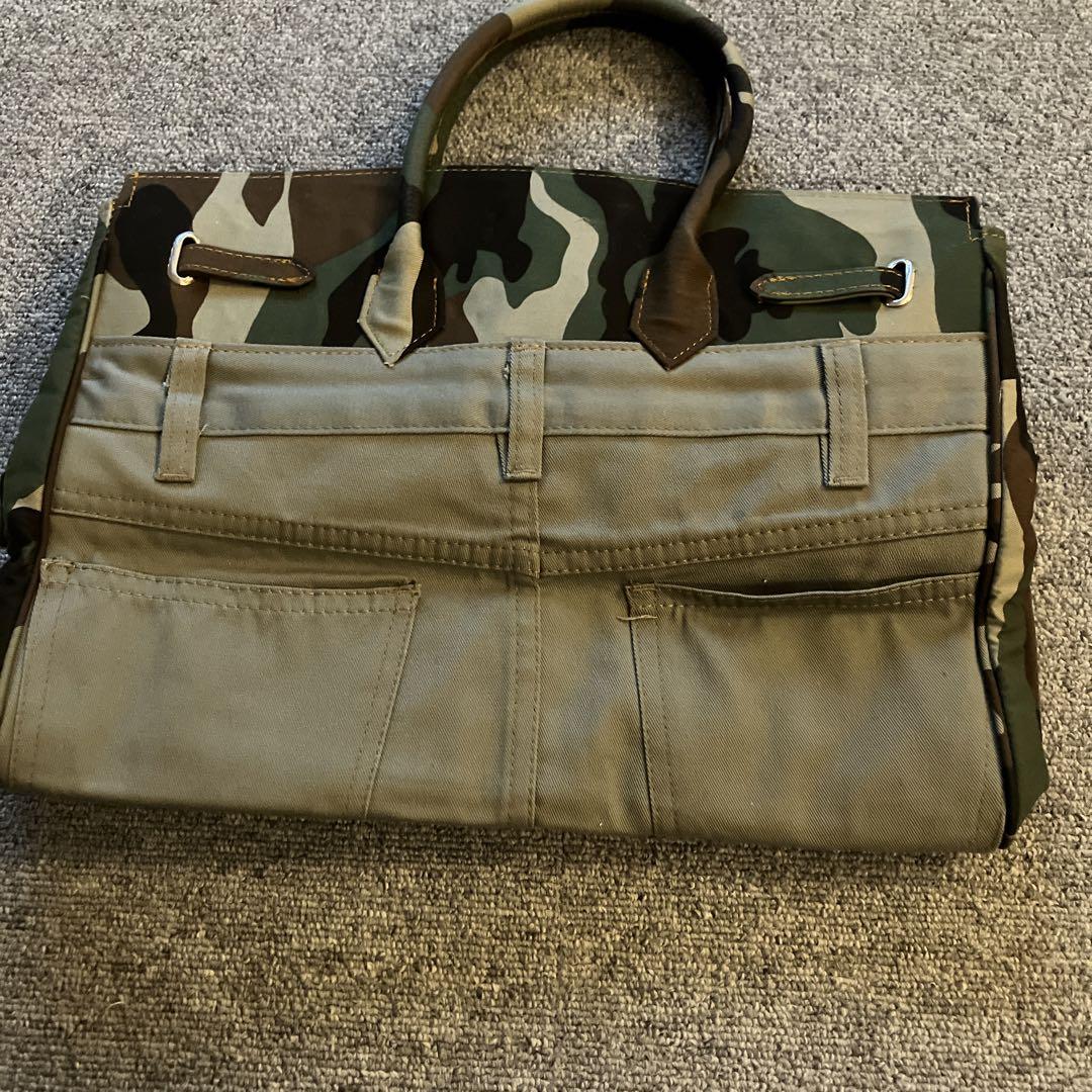 リメイク トートバッグ カモフラージュ - メルカリ