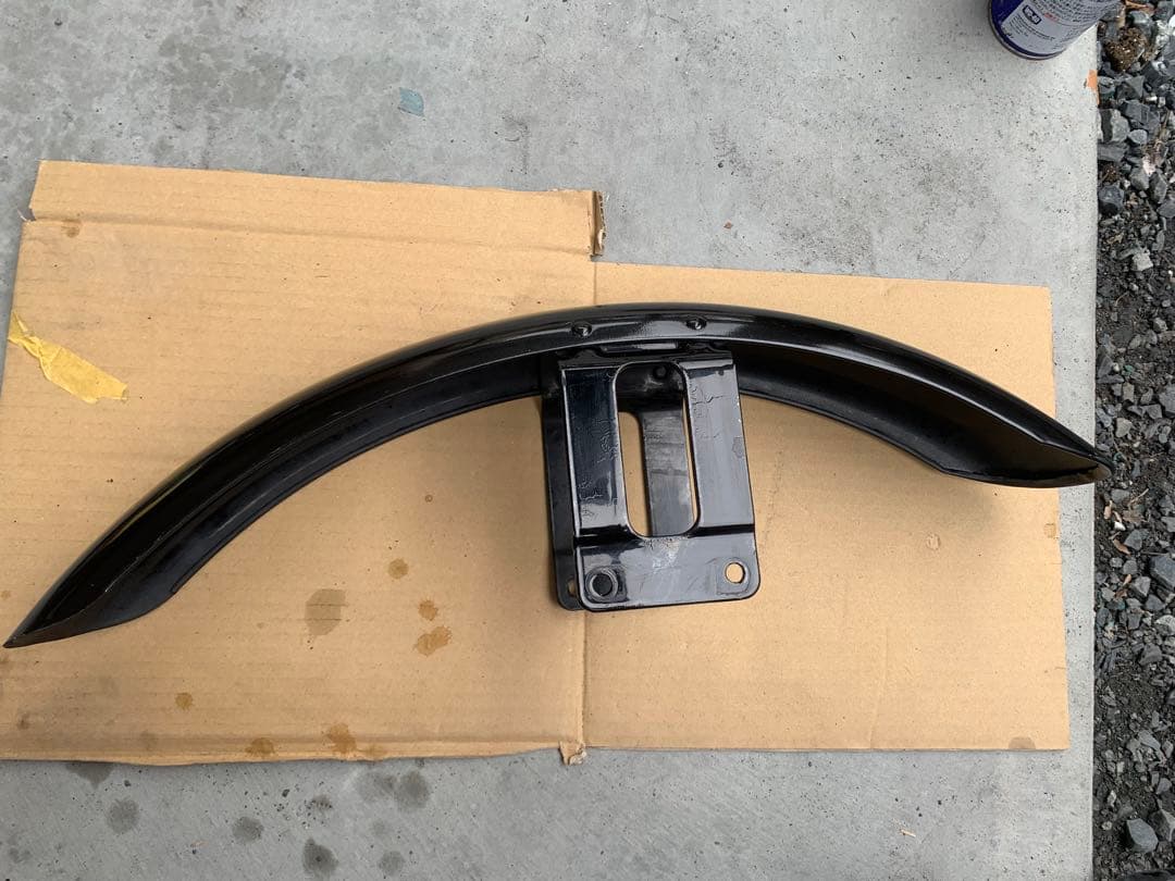 ハーレー フロントフェンダーやや傷や汚れあり