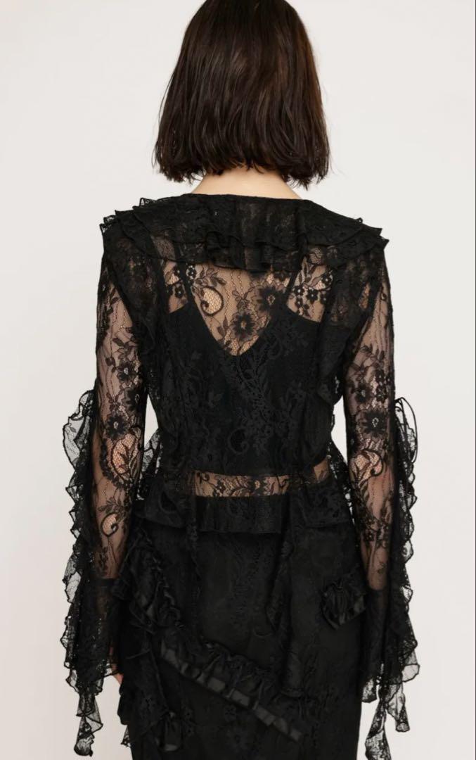 SLY | FRONT RIBBON LACE ブラウス (シャツ・ブラウス ) |SHEL