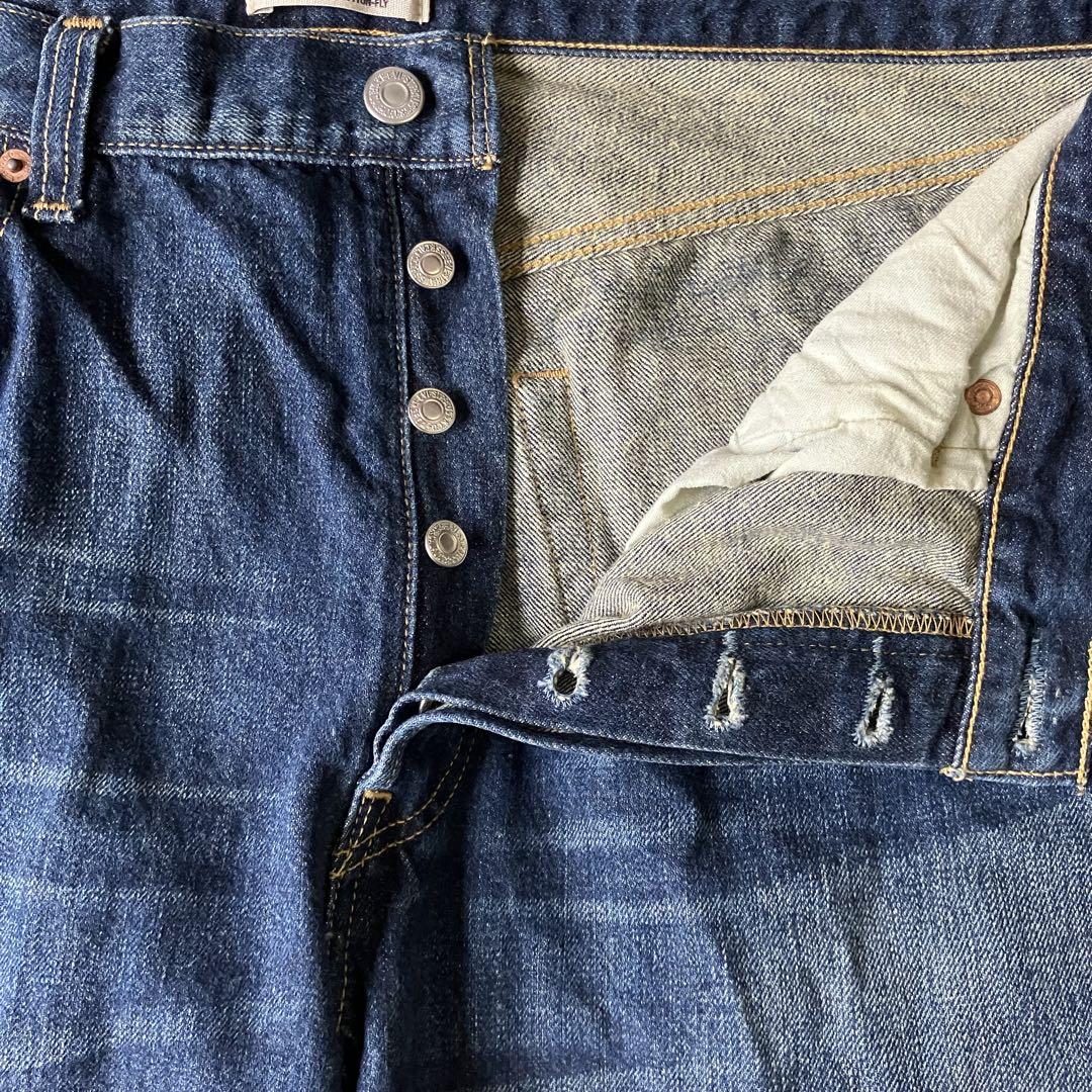 【各種割引】70's LEVI'S 730 ストレート デニム パンツ W30 70's Levi's 66前期 デニムパンツ 良雰囲気 実寸(34x31位