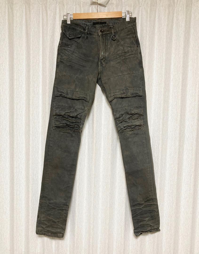 [JULIUS] 11MS ARCED DENIM アークドデニムパンツ 1