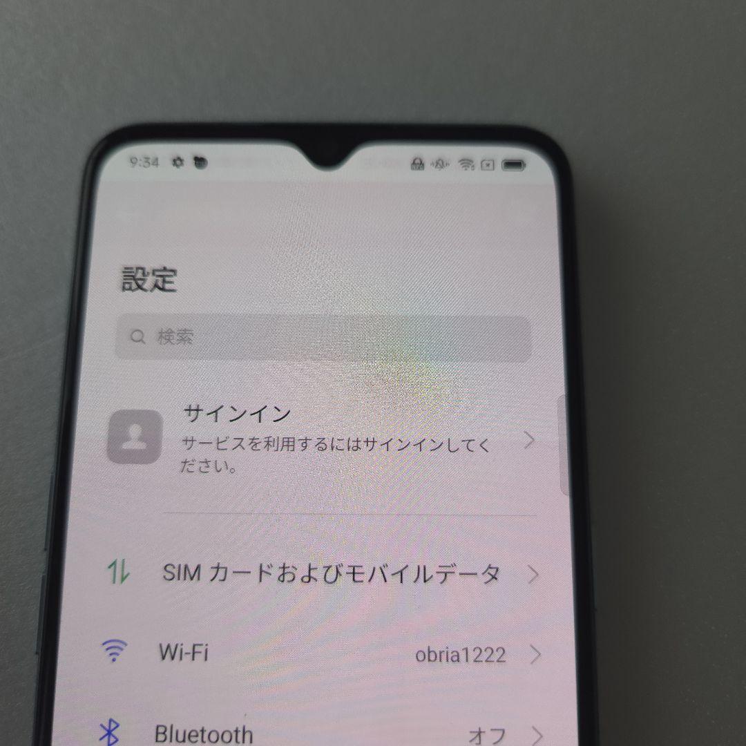 完動品 OPPO Reno3A 6/128GB os⑪ 474