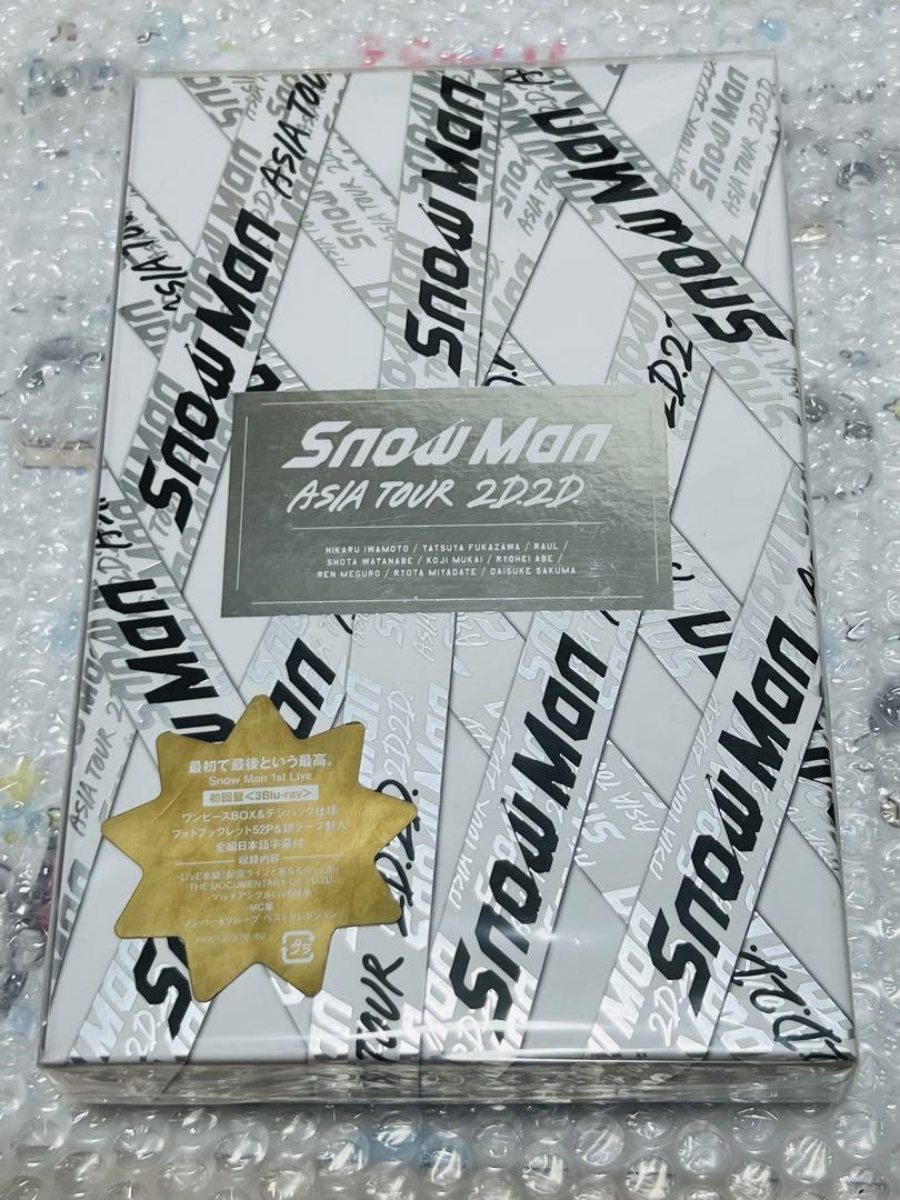 Snow Man ASIA TOUR 2D.2D.初回盤 DVD LIVE DVD&Blu-ray 「Snow Man ASIA TOUR 2D.2D.」 - DISC | Snow