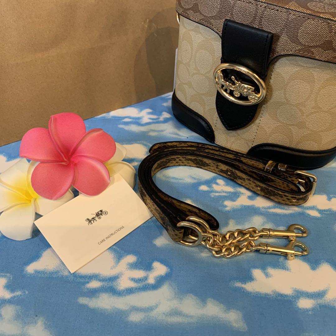 ♡COACH 2way ショルダー バニティ ベージュ