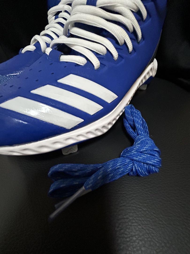 adidas Icon Bounce Mid 野球スパイク 27cmブルー未使用