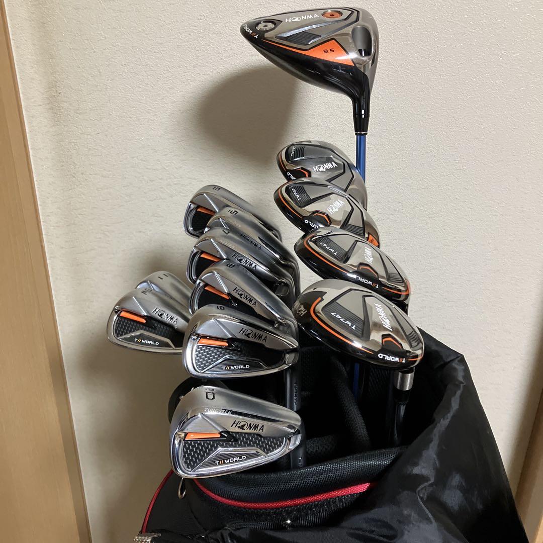 中華のおせち贈り物 HONMA TW747 バック 全てホンマゴルフクラブ14本フルセット クラブ