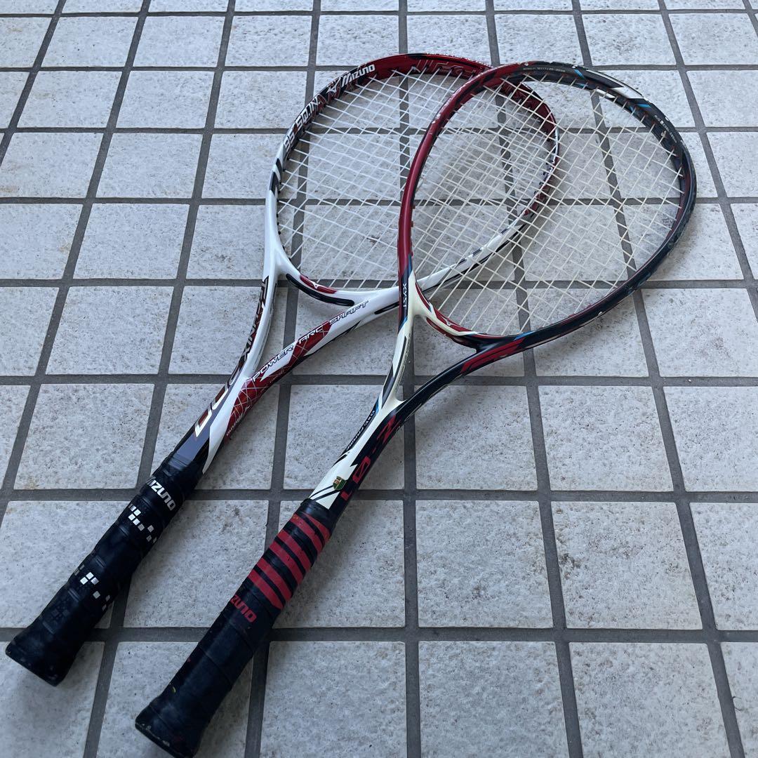MIZUNOテニスラケット2本セット