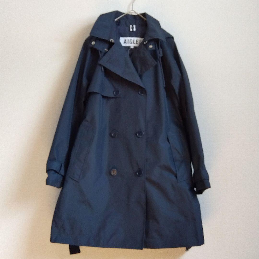 AIGLE　エーグル　 新品未使用　ゴアテックス　 フーデッドトレンチコート
