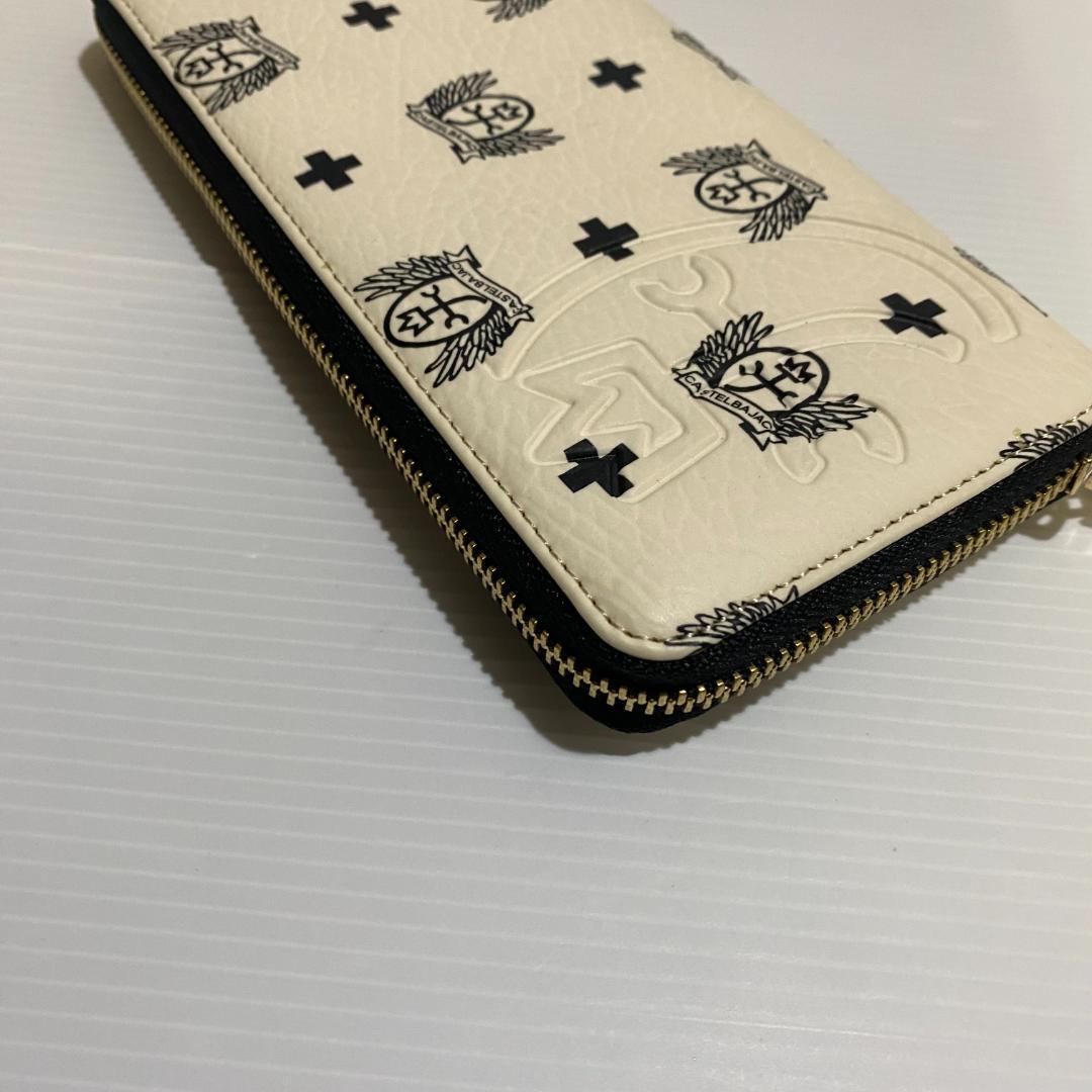 未使用】CASTELBAJAC ラウンドファスナー 長財布 レザー