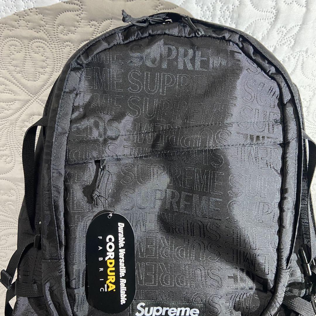 12月31日まで✨　Supreme 19SS CORDURA リュック 黒