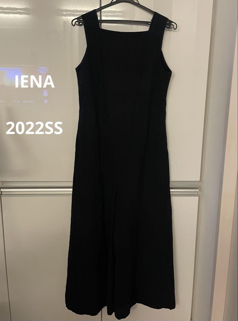 IENA オールインワン リップルコットンオールインワン