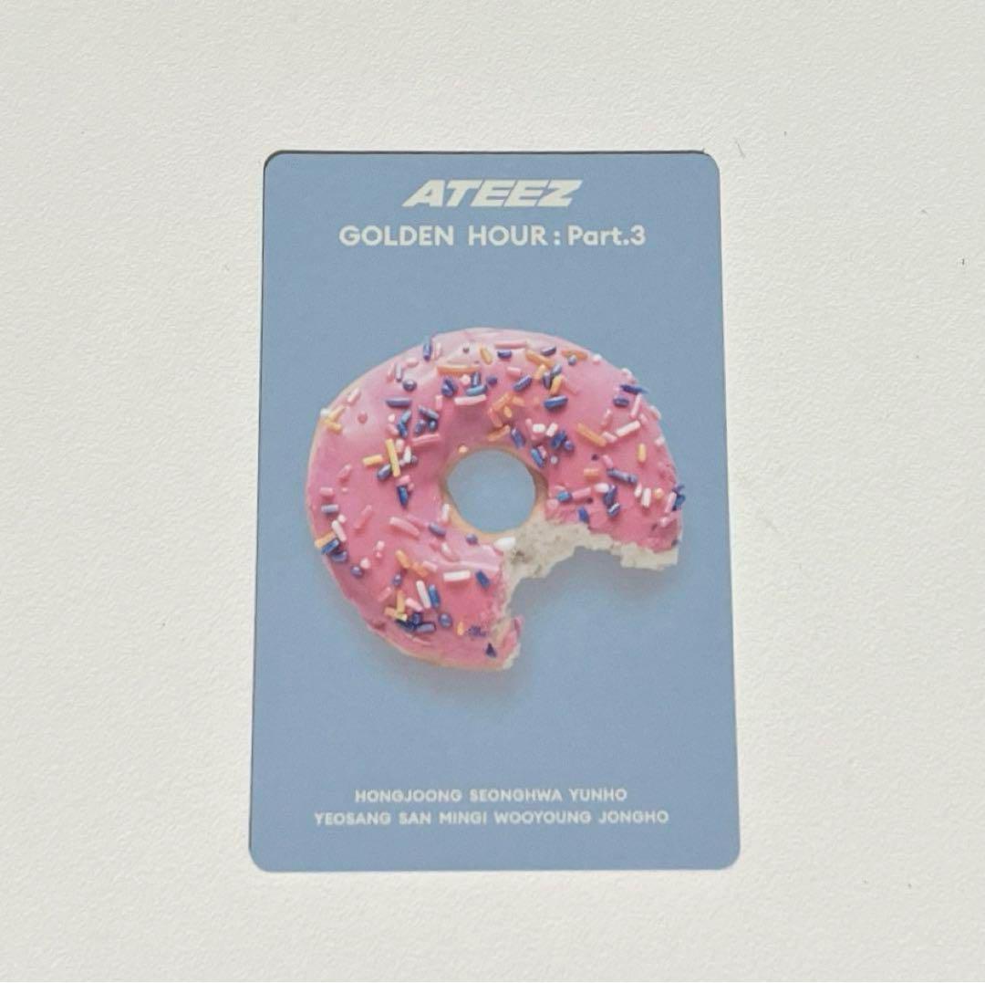 ATEEZ ソンファ lemon drop TOKTOQ特典 ドーナツトレカ - メルカリ